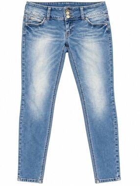 Women’s  Colcci Skinny Jeans in Washed Blue Denim